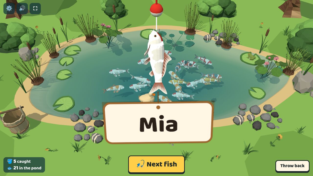 Fishing Pond screenshot
