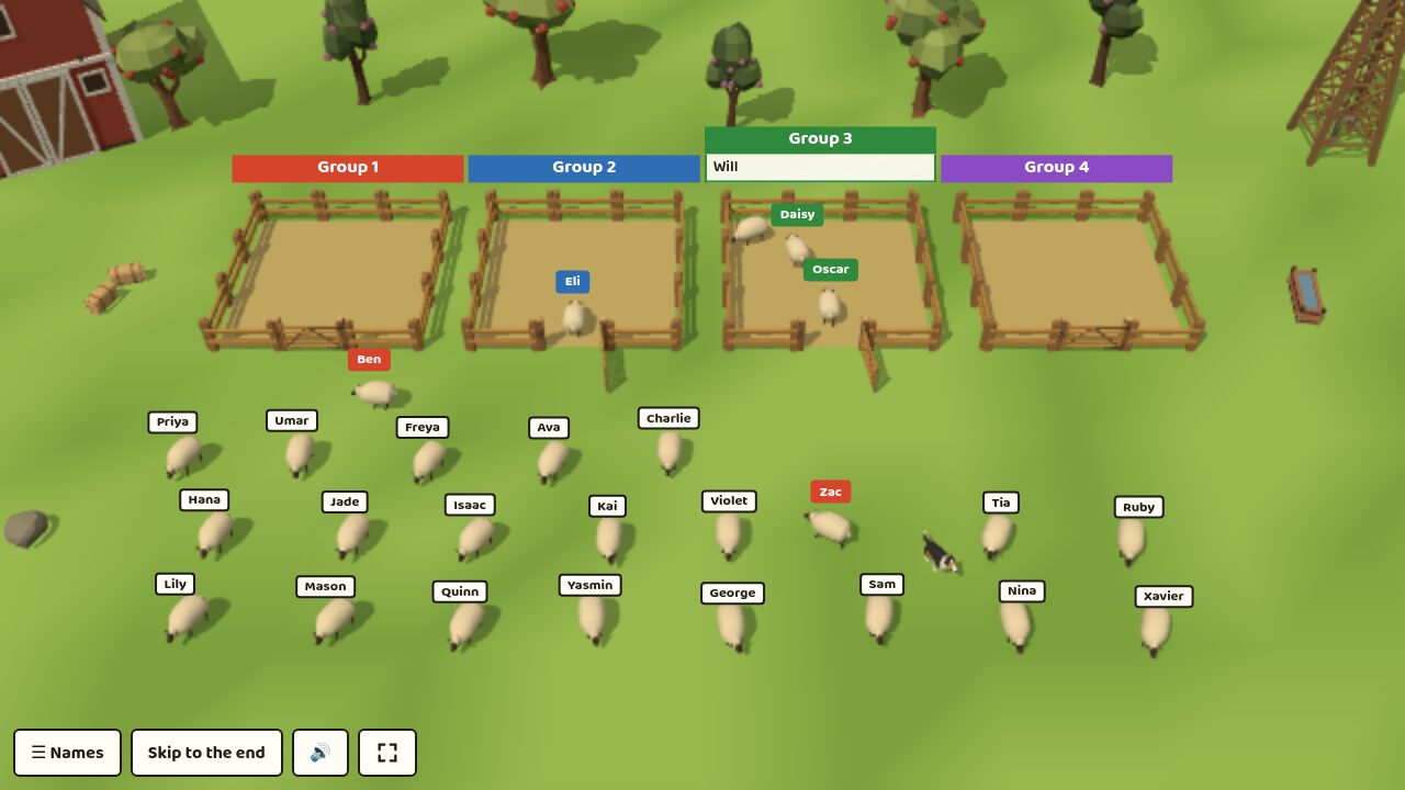 Herd the Groups screenshot